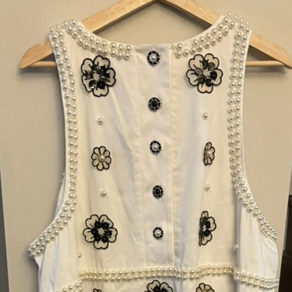 Embellished Anthropologie Plus Size Dress - Picture 2 of 11